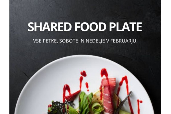 SHARED FOOD PLATE